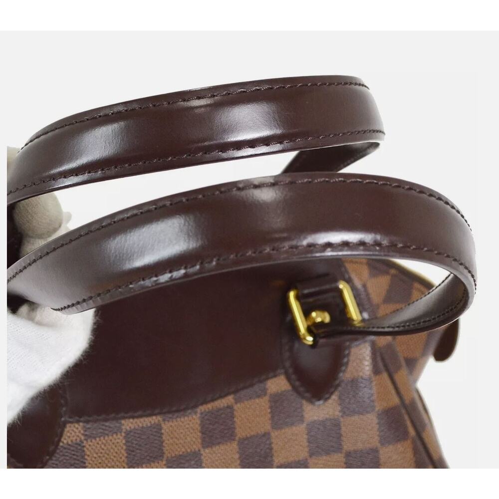 Louis Vuitton Verona PM Damier Ebene Handbag Brown Checkered Classic - Picture 7 of 15